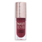 Makeup Revolution Pout Bomb Rosewood Rose Plump Lip Gloss Rosewood Rose 4.6 ml