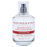 Crabtree & Evelyn Rosewater & Pink Peppercorn EDT tualettvesi naistele, 100 ml