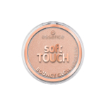 Essence Soft Touch Bouncy Glow Illuminating Blush Highlighter Compact 20 Glazed Dew, 4 g