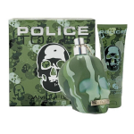 Set Police: To Be Camouflage Eau De Toilette For Men, 75 ml + To Be Camouflage Hydrating Body Lotion, 100 ml