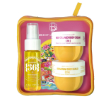 Set Bongamo: Amazonian Fresh 36 Refreshing Body Spray Floral, 30 ml + Amazonian Fresh 25 Smoothing Body Scrub, 50 ml + Rich Collagen Nourishing Body Cream Body, 50 ml