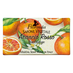 Florinda Red Orange Vegan Hydrating Scented Soap Bar Body, 100 g