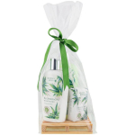Bohemia Gifts Hemp SPA Set kosmeetika kinkekomplekt (vedelseep, 300 ml + kehapiim, 250 ml + seep, 100 g)