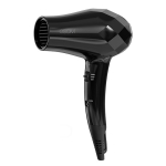 OSOM Mini Hair Dryer Black reisif&ouml;&ouml;n, musta v&auml;rvi, 1000W
