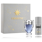 Paco Rabanne Invictus meeste tualettvesi (EDT, 100 ml + deodorant-sprei, 150 ml)
