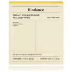 Biodance Radiant Vita Niacinamide Real Deep Mask s&auml;ra andev n&auml;omask niatsiinamiidiga, 4 x 34 g