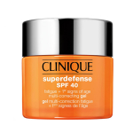 Clinique Superdefense Broad Spectrum SPF 40 v&auml;simus + esimesed vanusem&auml;rgid Multi-correcting Gel noorendav n&auml;okreem-geel, 50 ml