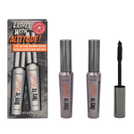 Benefit Duo Set: They're Real! Mascara Ripsmetu&scaron;&scaron;, toon: 1 Jet Black, 2 x 8,5 g