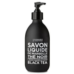 Compagnie De Provence Marseille vedelseep musta teega k&auml;tele ja kehale, 300 ml