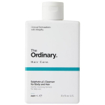 The Ordinary sulfaadiga 4% juuksehoolduspuhastusvahend juustele ja kehale, 240 ml