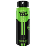 Nishman 03 Deodorant Spray deodorantsprei, 200 ml