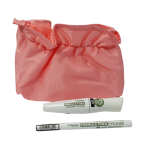 Set Deborah: Formula Pura Volumizing Mascara Black, 12 ml + Formula Pura Gel Pencil Eyeliner Black 1.5 g + Textile Makeup Bag Pink