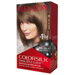 Revlon Colorsilk Permanent Hair Dye 50 Light Ash Brown, 130 ml
