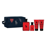 Set Ralph Lauren: Polo Red Eau De Toilette For Men, 125 ml + Polo Red Eau De Toilette For Men, 40 ml + Polo Red Moisturizing After-Shave Balm, 50 ml + Polo Red Shower Gel & Shampoo 2-In-1, 50 ml