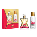 Set Shakira: Love Rock Eau De Toilette For Women, 80 ml + Love Rock Floral Deodorant Spray Unisex, 150 ml