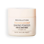 Makeup Revolution Baking Powder Loose Setting Powder Translucent, 30 g