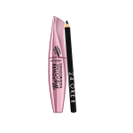 Set Deborah: 24H Extra Gel Pencil Eyeliner Black 1.5 g + My Power Waterproof Volumizing Mascara Black, 14 ml