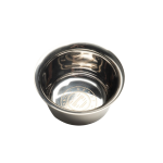 Depot Accessories No. 735 Steel Metal Shaving Bowl Silver