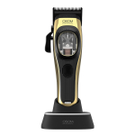 OSOM Professional PRIME Cordless Hair Clipper OSOMP01GOLD professionaalne kuldse v&auml;rvi juuksel&otilde;ikur