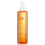 Vichy Capital Soleil Cell Protect Invisible Oil SPF 50+ kaitsev sprei&otilde;li n&auml;ole, kehale ja juustele, 200 ml