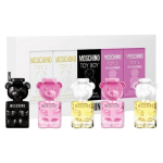 Set Moschino: Toy 2 Bubble Gum Eau De Parfum Unisex, 2 tk, 5 ml + Toy 2 Eau De Parfum Unisex, 2 tk, 5 ml + Toy Boy Eau De Parfum Unisex, 5 ml