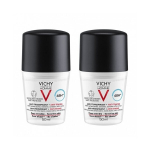 Vichy Homme 48h higistamisvastane rull-higistamisvastane vahend meestele, kellel on tundlik nahk, 2 x 50 ml