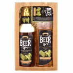 Bohemia Gifts BEER SPA Set kosmeetika kinkekomplekt (vannivaht, 500 ml + du&scaron;igeel, 250 ml + seep 70 g)