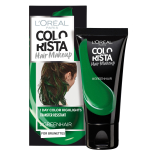 L'Oreal Paris Colorista Hair Makeup Semi-Permanent Hair Dye #GREENHAIR, 30 ml