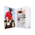 Gift Set Beverly Hills Polo Club: 1982 - Sport 8 Eau De Toilette For Men, 50 ml + 1982 - Sport 9 Anti-Perspirant Deodorant Spray For Women, 150 ml