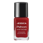 Jessica Phenom Vivid Colour Nail Polish PHEN-021 Jessica Red, 14 ml