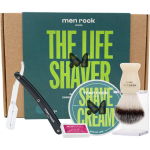 Men Rock Ultimate raseerimiskinkekomplekt Sandlipuu raseerimiskomplekt &uuml;he teraga pardliga, 1 tk