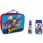 Disney Supermani komplekt lastele (du&scaron;igeel-&scaron;ampoon, 200 ml + kehasprei, 90 ml + kott)