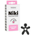 Mr&Mrs Fragrance Niki auto&otilde;huv&auml;rskendaja piparm&uuml;ndi t&auml;itepakend, 1 tk.