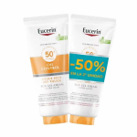 Eucerini Oil Control Dry Touch p&auml;ikesekaitsegeelkreem Ultra Light SPF 50+, 2 x 200 ml