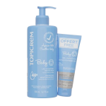 Set Topicrem: Baby Ultra-Moisturising Body Milk, 500 ml + Baby Cleansing Shower Gel, 75 ml