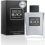 Antonio Banderas Seduction in Black EDT tualettvesi meestele, 200 ml