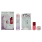 Set Shiseido: Brightening Essentials Pigment-Correcting Serum For Face, 50 ml + Brightening Essentials Hydrating Serum For Face, 10 ml *Miniature + Brightening Essentials Hydrating Gel Cream For Face & Neck, 15 ml + Brightening Essentials Hydrating Sheet