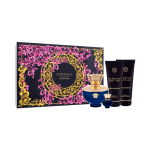 Versace Pour Femme Dylan Blue komplekt naistele (EDP, 100 ml + EDP, 5 ml + kehakreem, 100 ml + du&scaron;igeel, 100 ml)