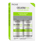 INOAR CicatriFios Duo Kit - juuksestruktuuri taastav komplekt, 2x250 ml