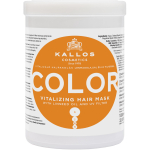 Kallos Cosmetics Color Hair Mask mask v&auml;rvitud juustele linaseemnetega, 1000 ml