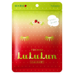 LuLuLun Premium Sheet Mask Tochigi Strawberry 7 Pack &uuml;hekordsete n&auml;omaskide komplekt, niisutav ja antioks&uuml;dant, 7 tk.
