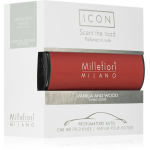 Millefiori Milano Icon Car Air Freshener Vanilla & Wood Classic autol&otilde;hn, 47 g