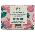 The Body Shop Briti roosi puhastav n&auml;o- ja kehaseep, 100 g