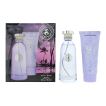 Set Caribbean Joe: Island Supply Splash Eau De Parfum For Women, 100 ml + Island Supply Splash Hydrating Body Lotion, 100 ml