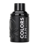 Benetton Colors Man Black Intenso EDP l&otilde;hnastatud vesi meestele, 60 ml