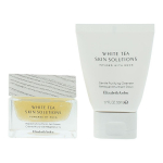 Set Elizabeth Arden: White Tea Skin Solutions Purifying Cleansing Cream, 50 ml + White Tea Skin Solutions Replenishing Gel Cream For Face, 50 ml