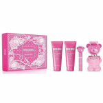 Moschino Toy 2 Bubble Gum komplekt naistele (EDT, 100 ml + du&scaron;igeel, 100 ml + kehakreem, 100 ml + EDT miniatuurne, 10 ml)