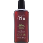 American Crew 3-In-1 Tea Tree Tea Tree Oil Hair Shampoo Conditioner & Shower Gel 3-In-1 For Moisturizing, 250 ml