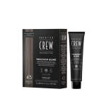 Set Trio American Crew Precision Blend Semi-Permanent Hair Dye 4-5 Natural Grey, 3 tk, 40 ml