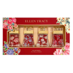 Set Ellen Tracy: Sensational Eau De Parfum For Women, 15 ml + Brilliant Eau De Parfum For Women, 15 ml + Dazzling Eau De Parfum For Women, 15 ml + Dynamic Eau De Parfum For Women, 15 ml